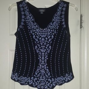 Tank Top w/Scallop Edge